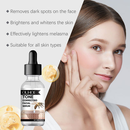 OUHOE Face Essence, Gentle Moisturizing Moisturizing Hydrating Soft Skin Daily Care Face Essence