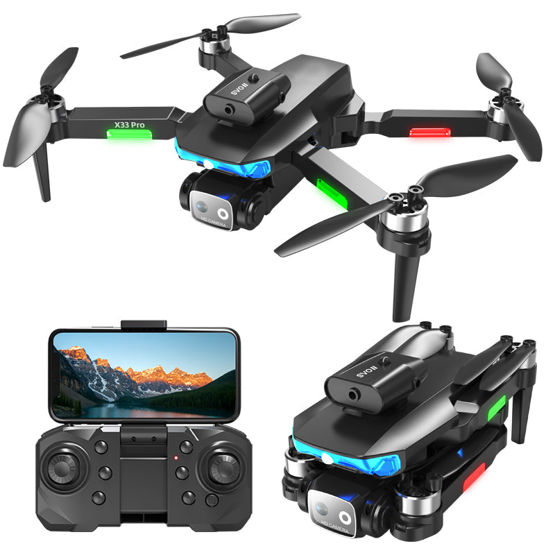 LF635 Dual Camera Dual Electric Drone--black