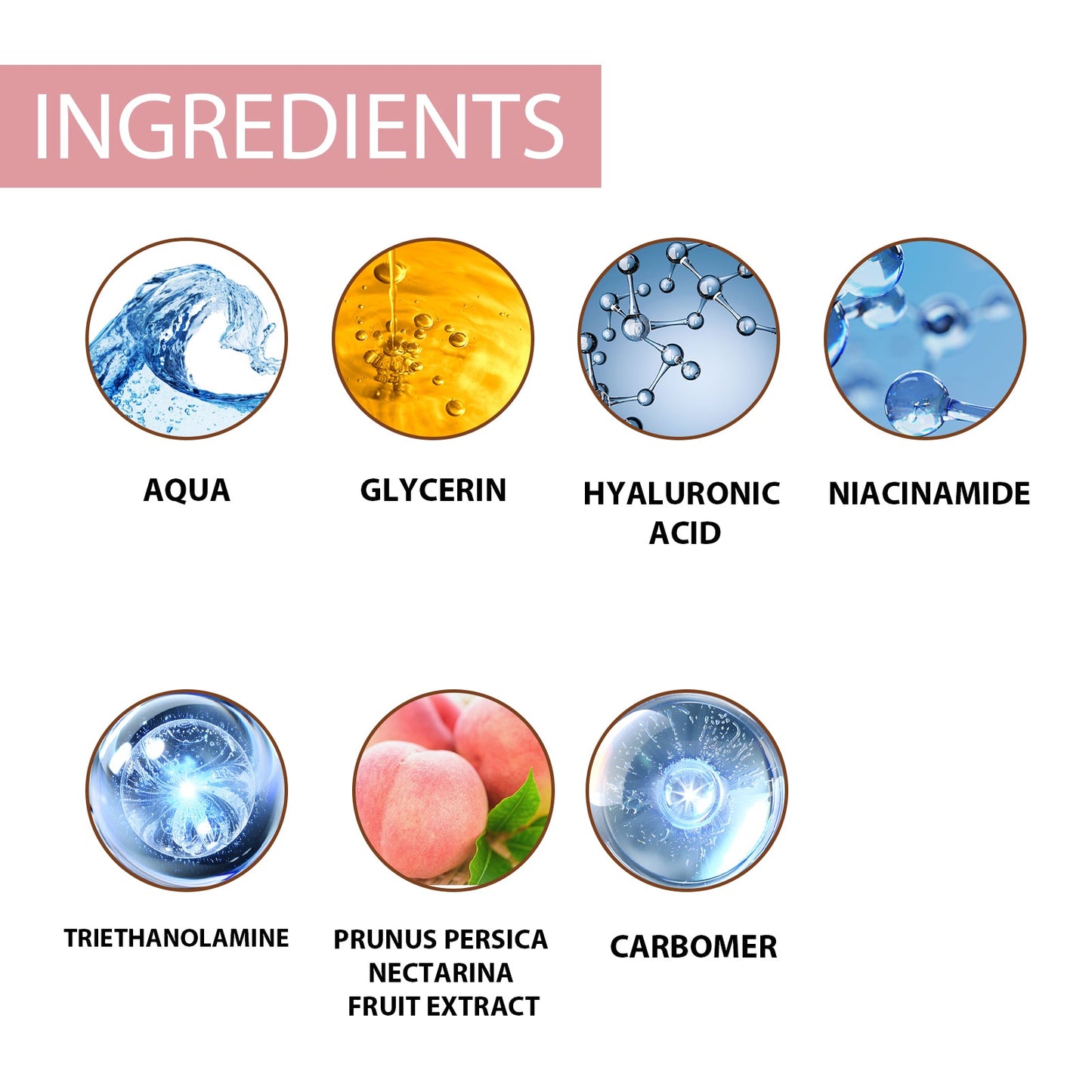 Hoygi Nicotinamide Serum Hydrates, Improves Dark, Translucent Pores, And Brighens Facial Hydrating Muscles