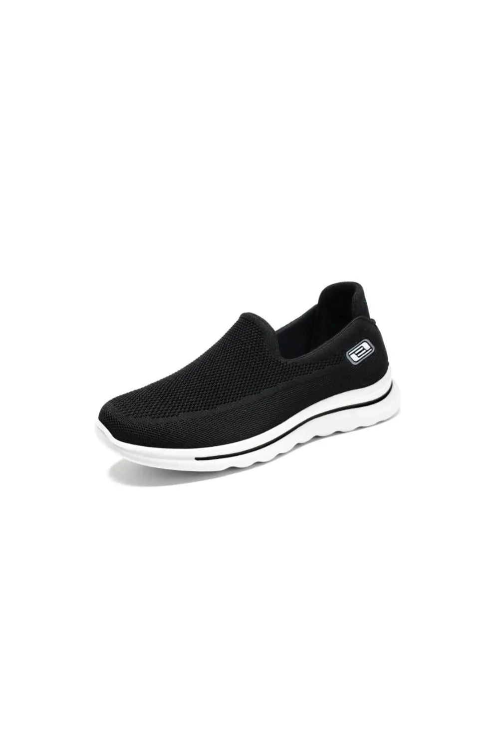 Round Toe Flats Mesh Slip On