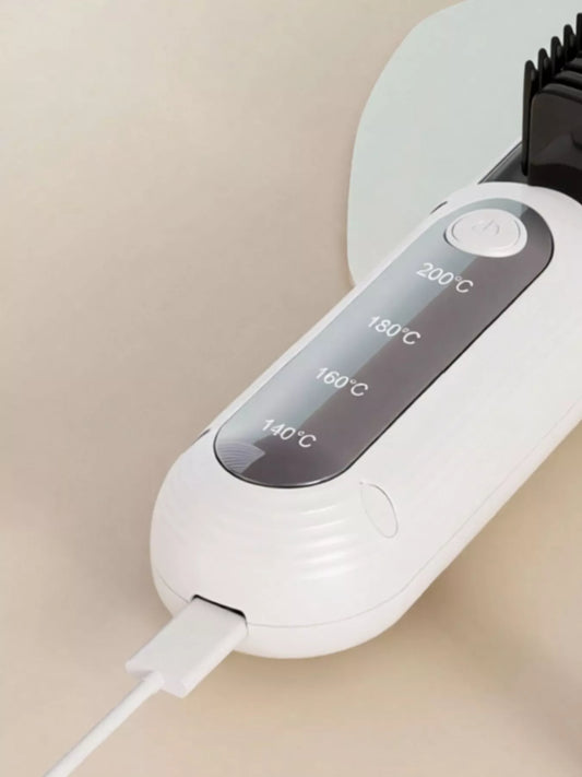 Heated Hair Straightening Comb