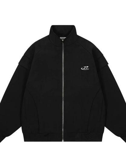 Men's Zip Up Long Sleeve Jacket