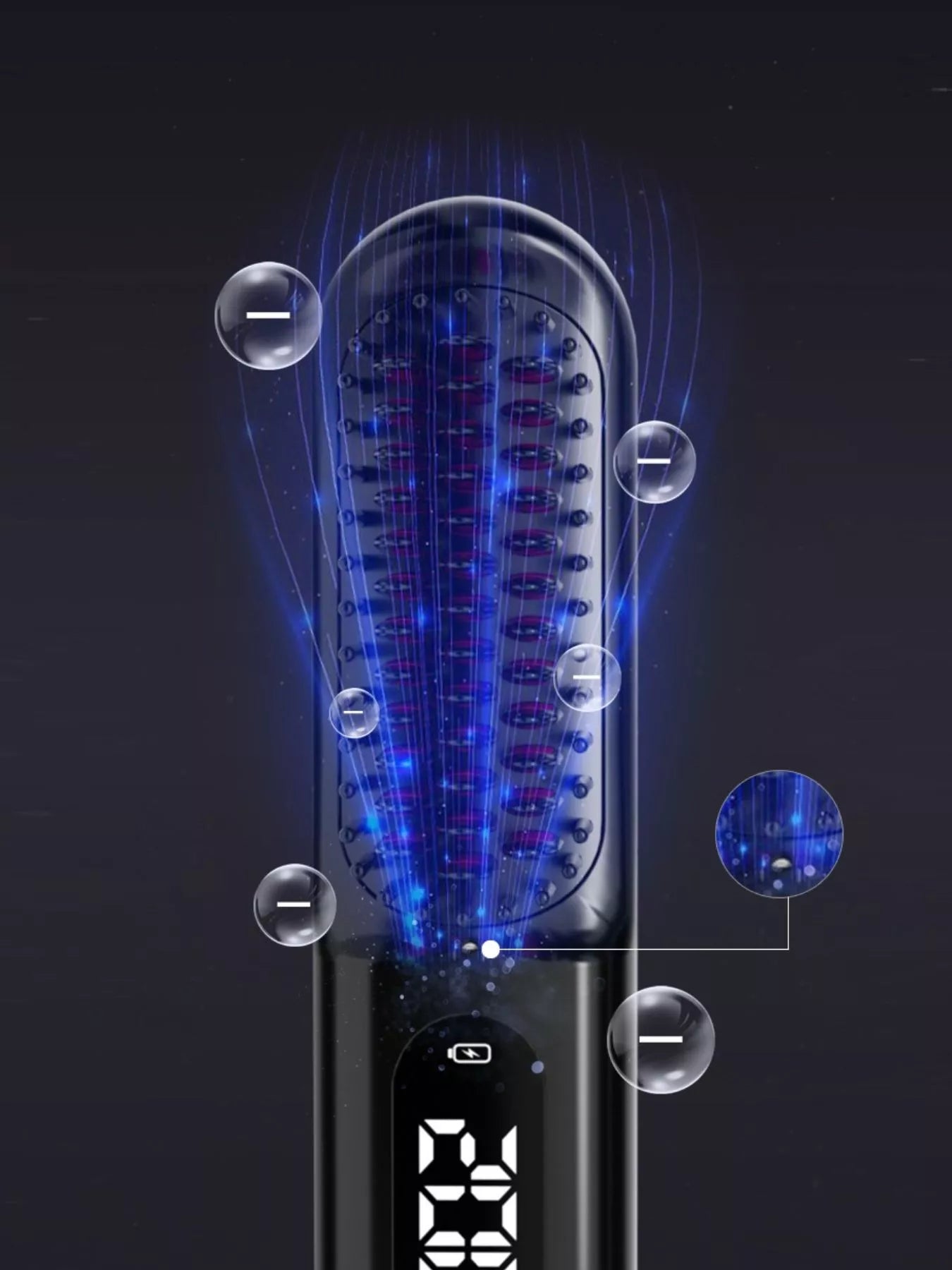 Heated Straightening Comb