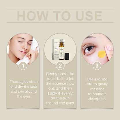 OUHOE Firming Eye Ball Essential Oil, Gentle Care Firming Eye Skin Moisturizing And Hydrating Eye Care