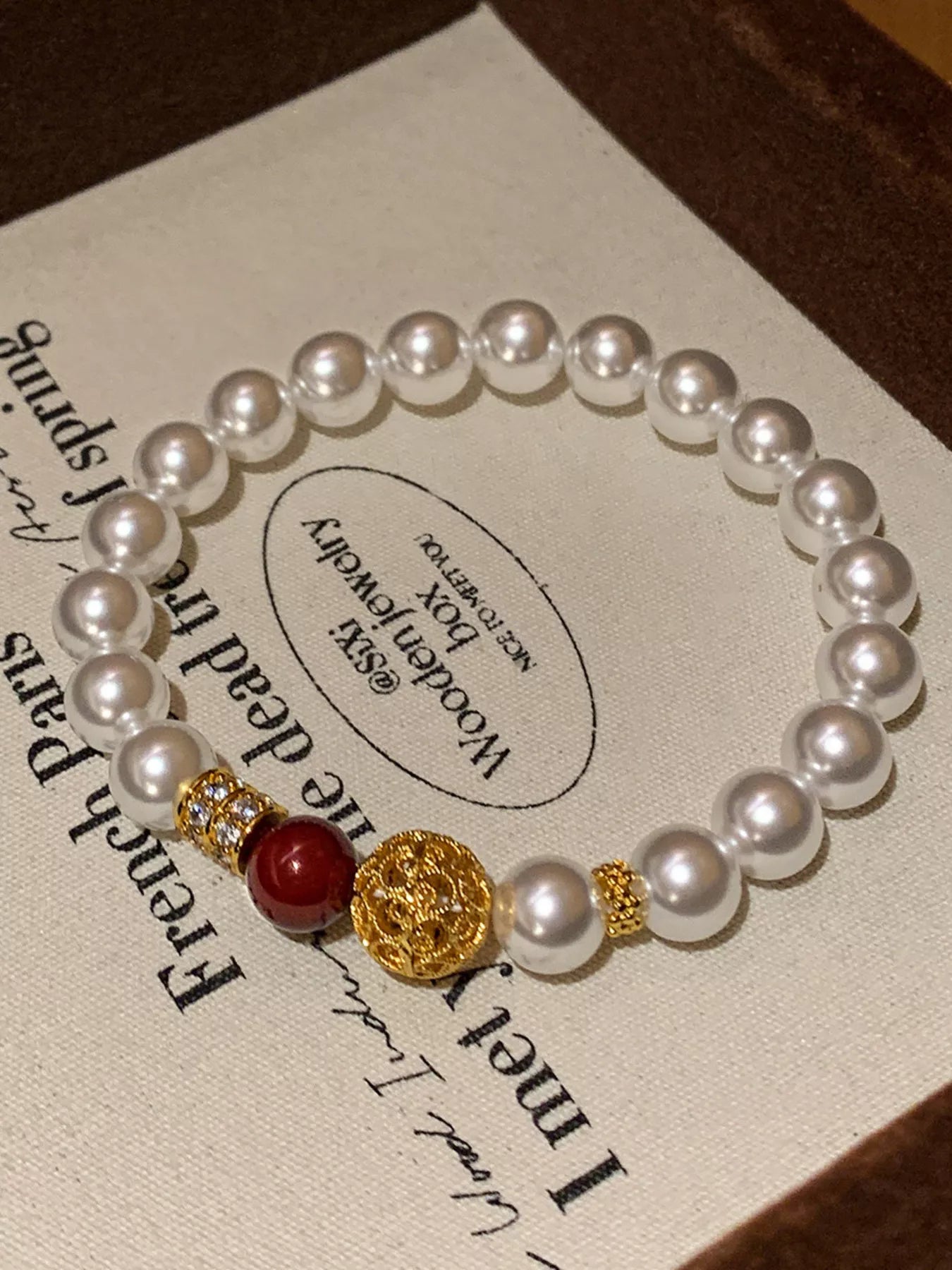 Pearl Beaded Bracelet
