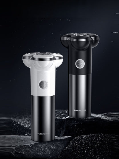 Triple-Blade Rotary Electric Shaver