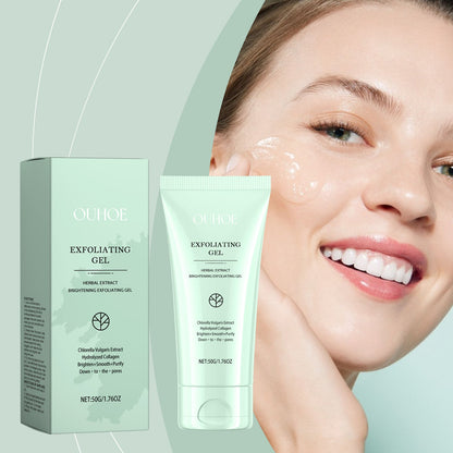 OUHOE Herbal Cleansing Gel For Gentle Skin Care, Cleansing, Hydrating And Pore Narrowing Facial Treatment