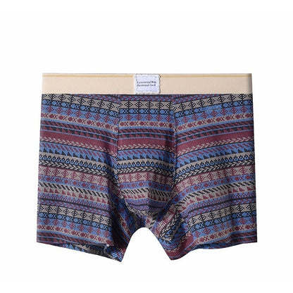 10A Mens Breathable Antibacterial, Trendy Cotton Underwear For Sports