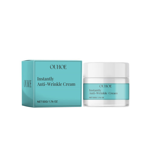 OUHOE Instantly Anti-Wrinkle Cream, Deep Moisturizing Facial For Smoothing Fine Lines