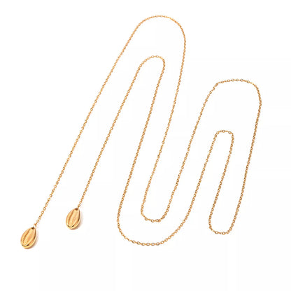 18K Gold-Plated Y-Shaped Necklace