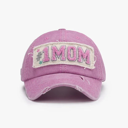 Letter Adjustable Cotton Baseball Cap