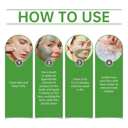 Jaysuing Facial Mud Mask Series Moisturizes And Controls Oil, Firming And Smoothing Facial Skin To Even Skin Tone