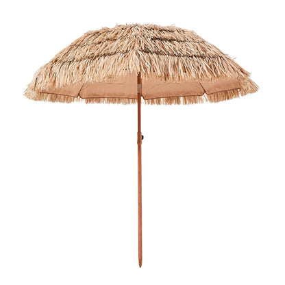 Tiki Umbrella Thatched Patio Umbrella 6 Ft Poolside Patio Beach Umbrella