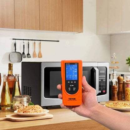VEVOR  EMF Meter, 5Hz  3.5GHz, Handheld Rechargeable Electromagnetic Field Radiation Detector, Digital LCD EMF Tester For EF MF RF Home Inspections Outdoor Ghost Hunting Paranormal Equipment