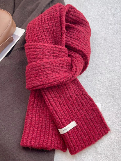 Cozy Knitted Winter Scarf