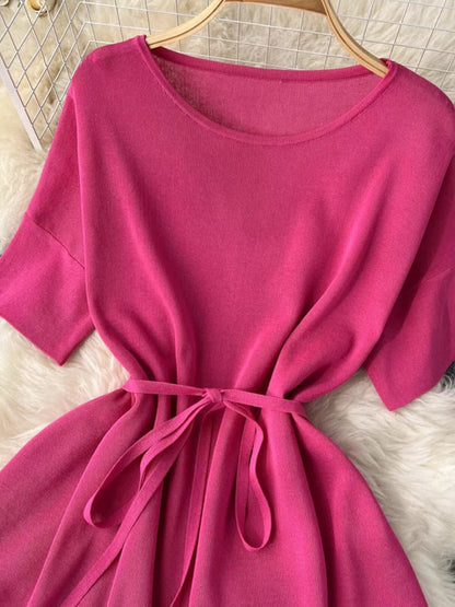 Short Sleeve Top and Wide Leg Pants Set