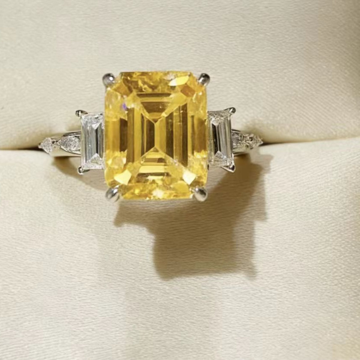 5 Carat Moissanite 925 Sterling Silver Ring