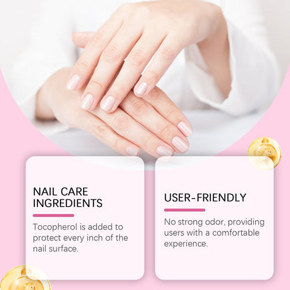 EELHOE Nail Glue Remover Gentle Remover Nail Polish Gel Dissolves Nail Polish Salon Nail Polish Remover