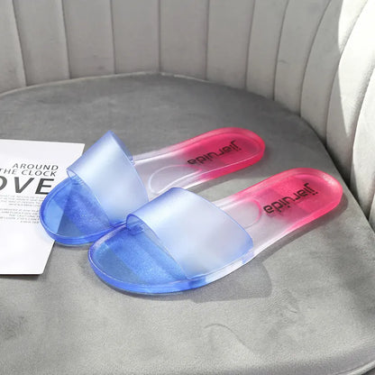 Open Toe Flats Slippers