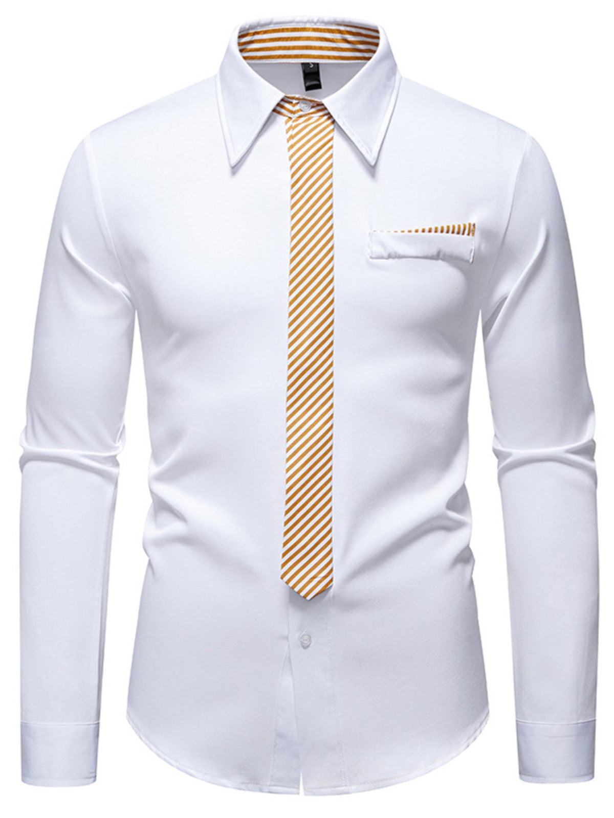 Men's Button Up Long Sleeve Shirt