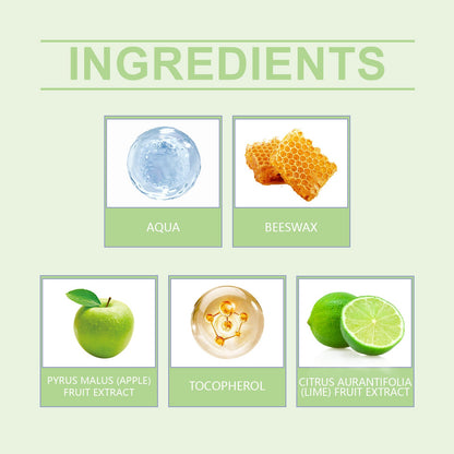 Hoygi Green Apple Lip Mask, Moisturizing And Moisturizing Lips, Reducing Lip Lines, Preventing Dry Cracks, Removing Dead Skin And Moisturizing Care Lip Mask