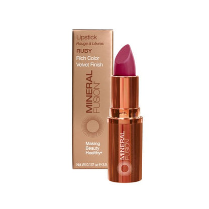 Mineral Fusion Lipstick in Ruby, 0.137 Oz