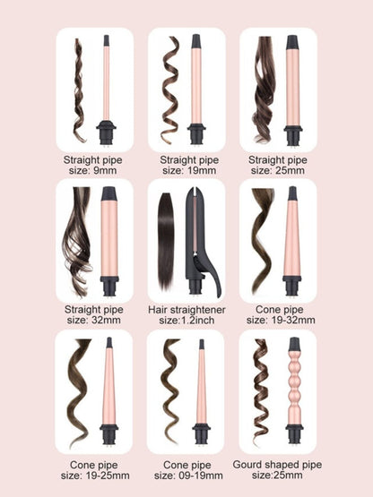 Adjustable Temperature Curling Iron
