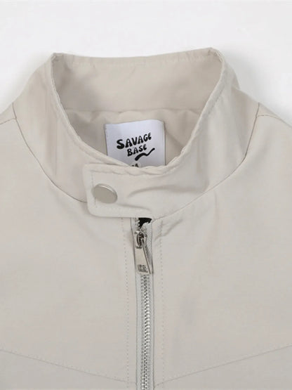 Men's Zip Up Long Sleeve Jacket