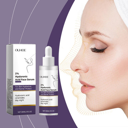 OUHOE Facial Hydrating Essence With Hyaluronic Acid, Moisturizes And Nourishes The Skin Deeply