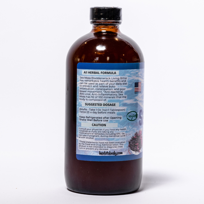 Super Sea Moss | Herbal Bitter | 16oz Bottle