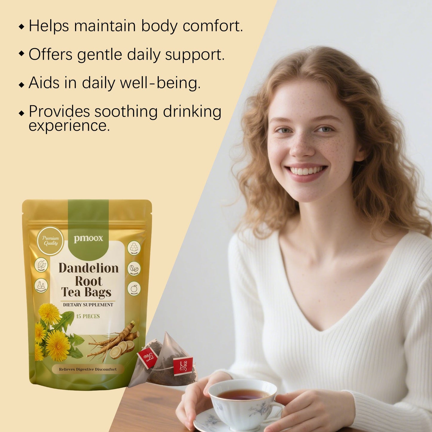 Daily Smoothness Pu Root Tea Bags