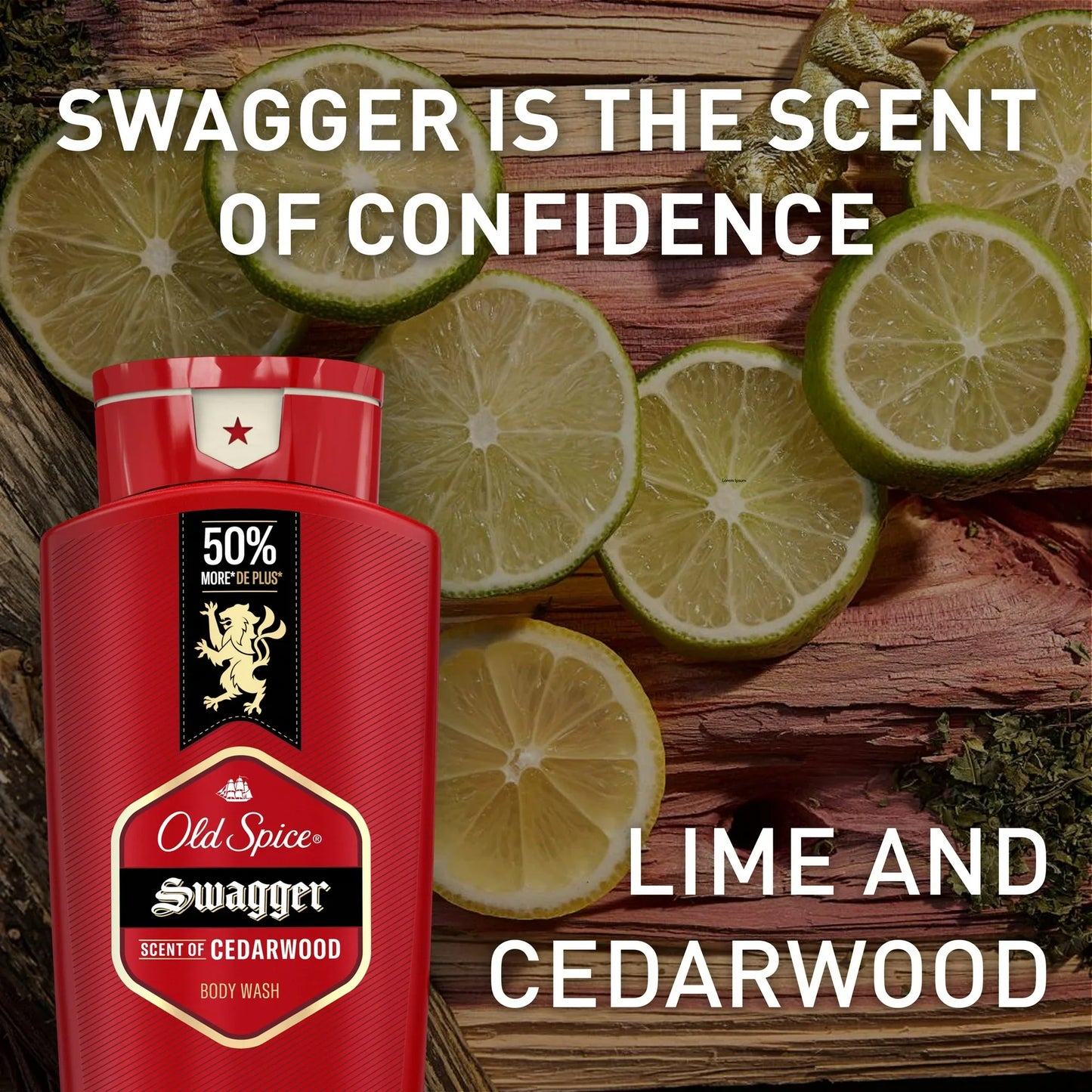 OLD SPICE Swagger Scent of Cedarwood Body Wash