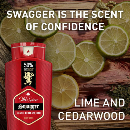 OLD SPICE Swagger Scent of Cedarwood Body Wash
