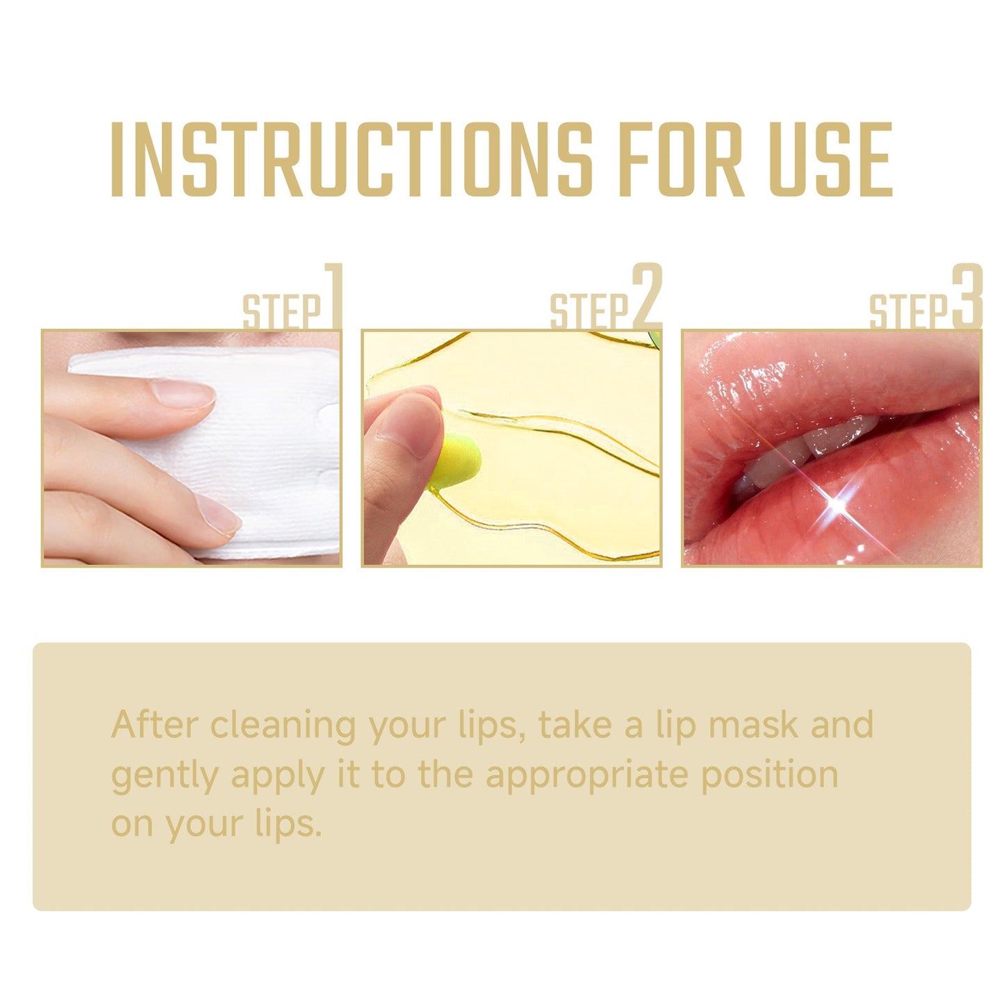 West&Month Collagen Lip Mask Repair Dry, Hydrating, Hydrating And Light Lip Line Lip Mask