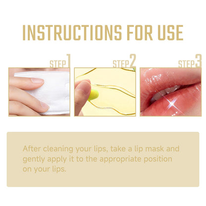 West&Month Collagen Lip Mask Repair Dry, Hydrating, Hydrating And Light Lip Line Lip Mask