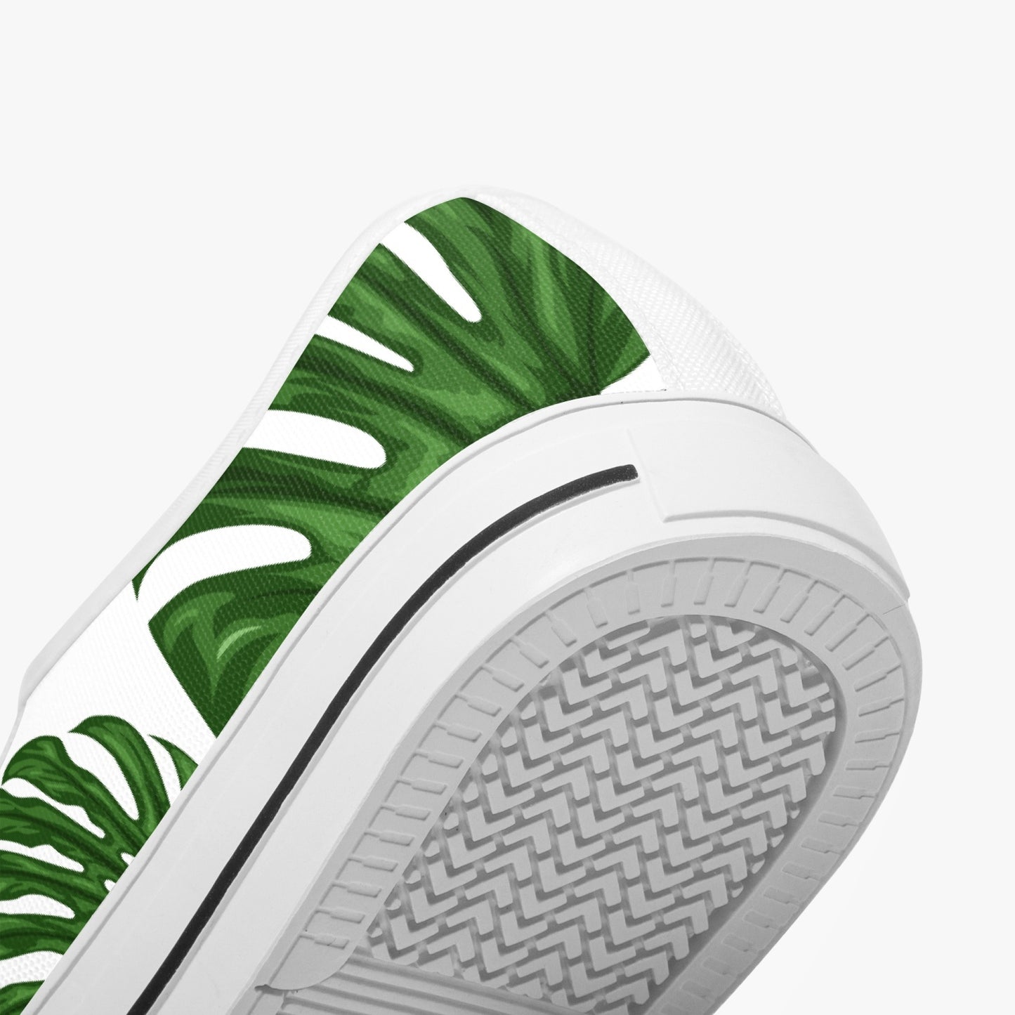 SHO-015W-24 Classic Low-Top Canvas Shoes - White