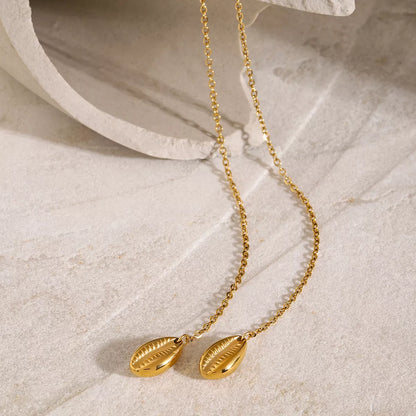 18K Gold-Plated Y-Shaped Necklace