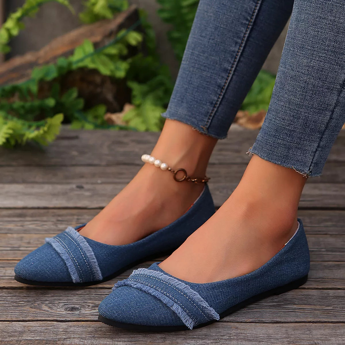 Point Toe Slip-Ons