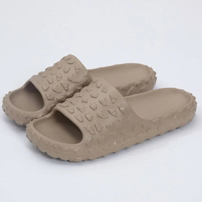 Open Toe Platform Slippers