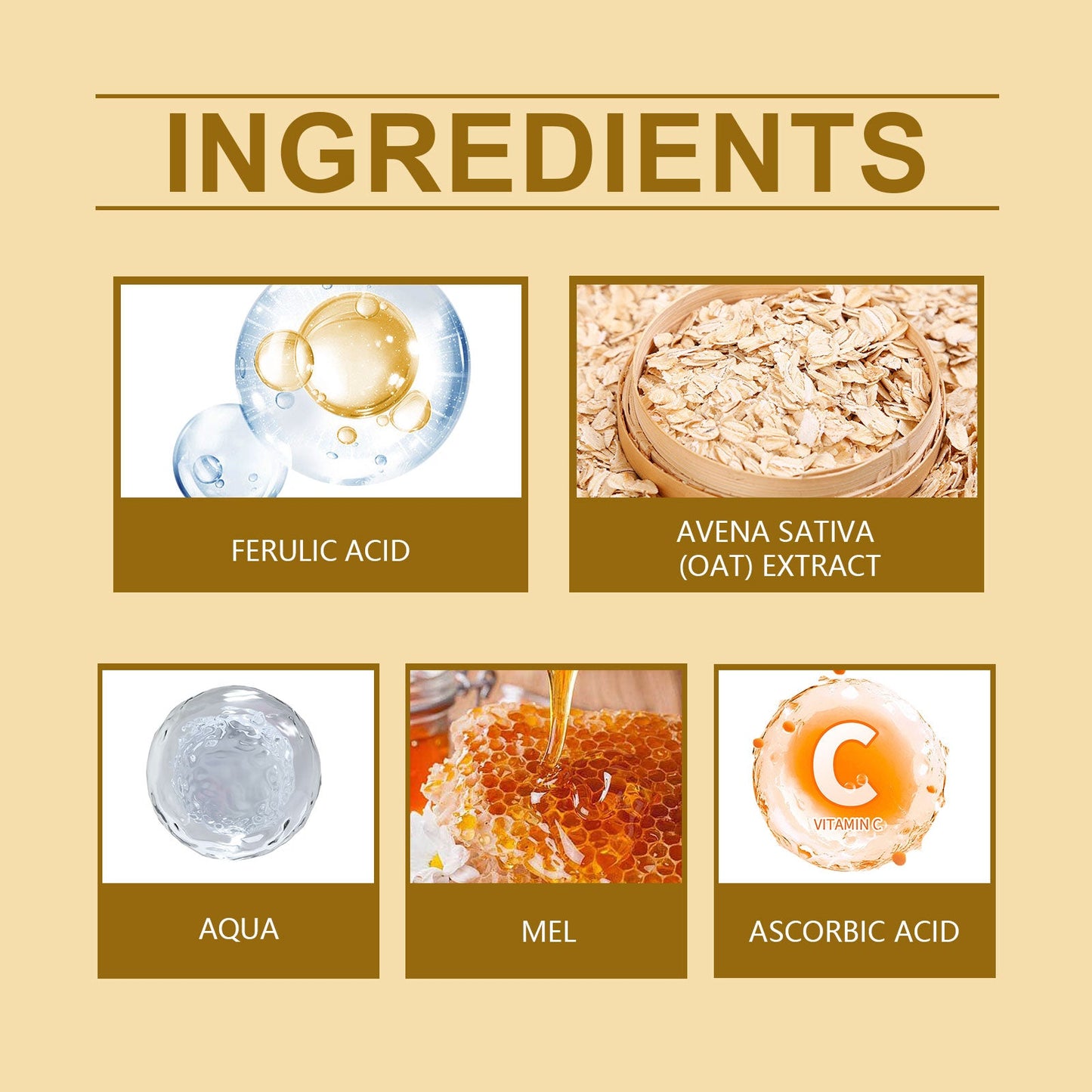 Hoygi Vitamin C Honey Essence Firming Face Lift Moisturizing Hydrating Daily Application Essence