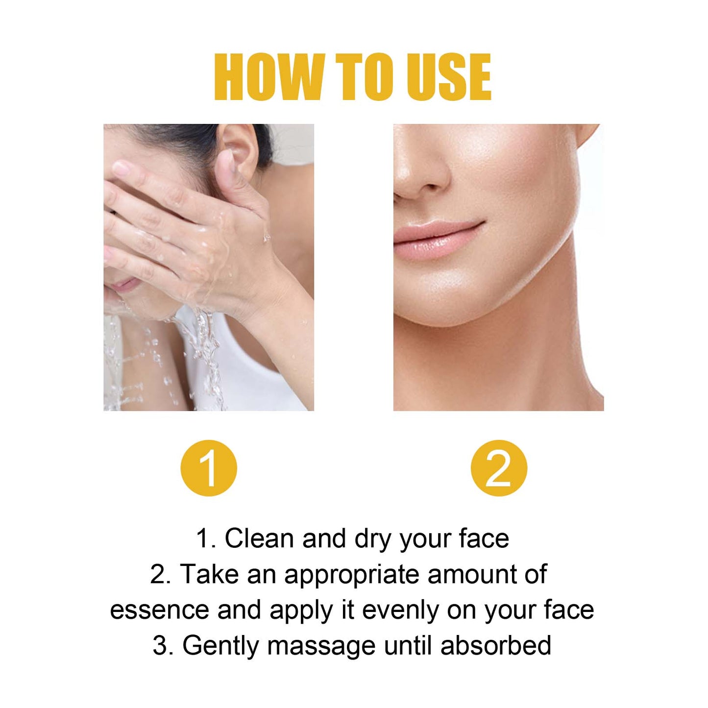 OUHOE Cono Peptide Essence, Moisturizing Facial Fine Lines Smooth Skin Moisturizing Essence