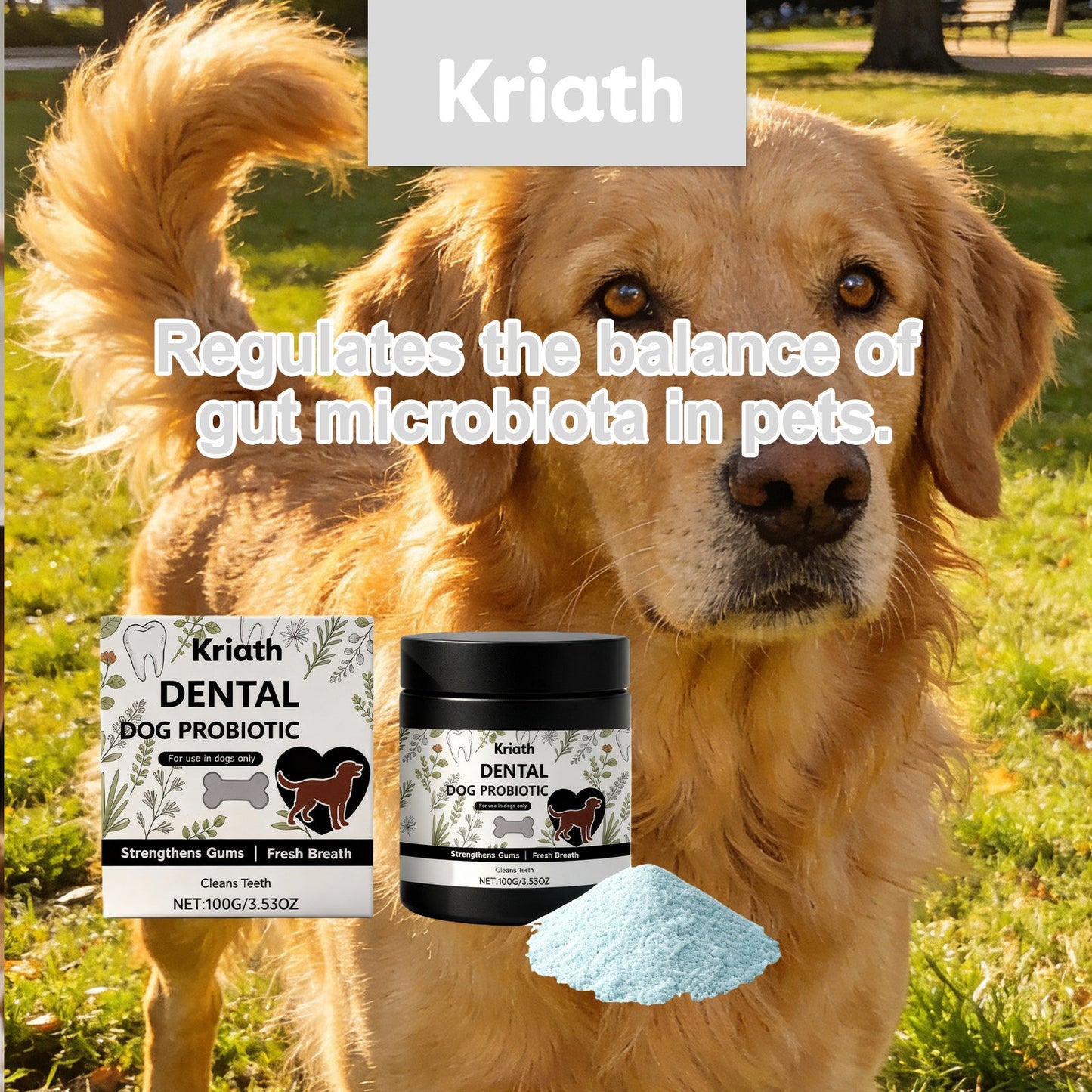 Dog Tooth Care Powder Supplement
