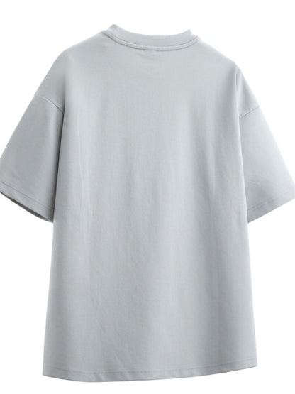 Men's Plus Size Graphic Oversized T-Shirt
