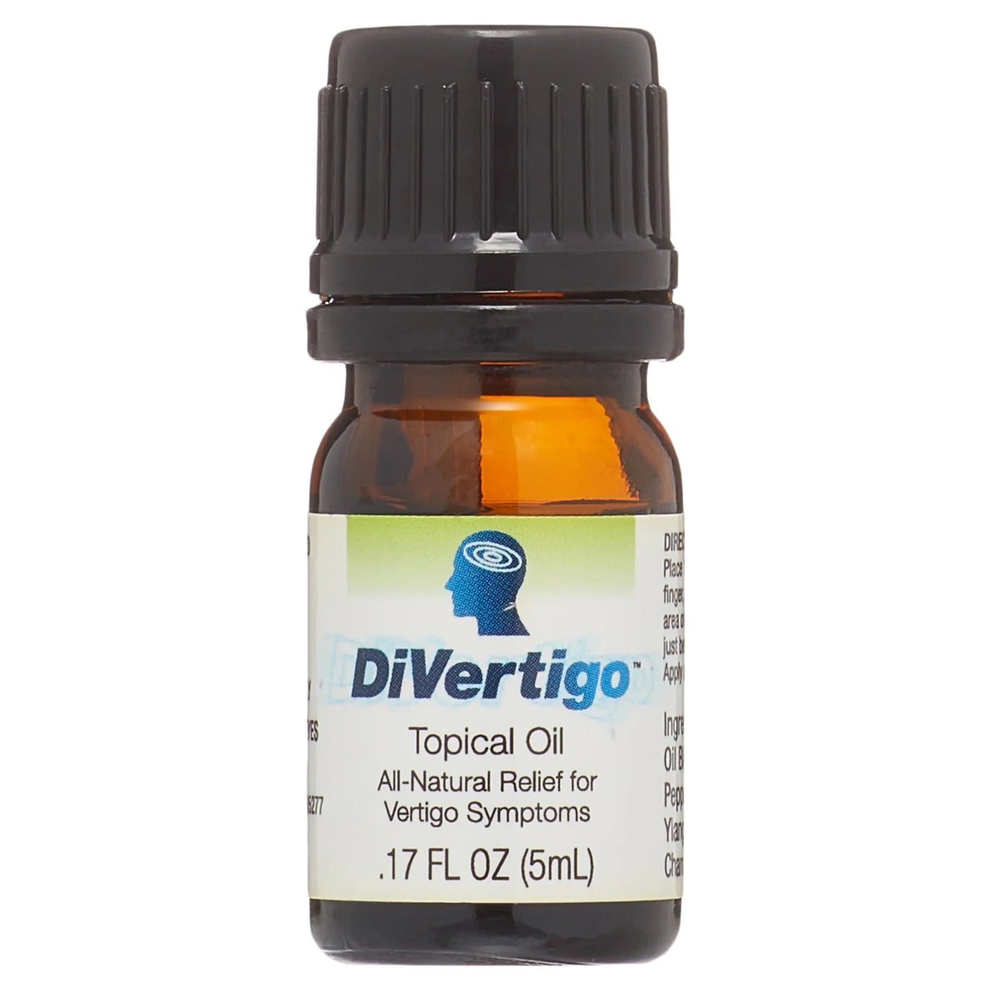 DiVertigo - Essential Topical Oil Blend for Vertigo & Dizziness Relief (0.17 fl oz)