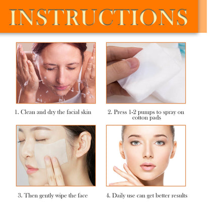 West&Month Retinol Pigment Correcting Spray, Lightening Spots Moisturizing Whitening Skin Care Spray
