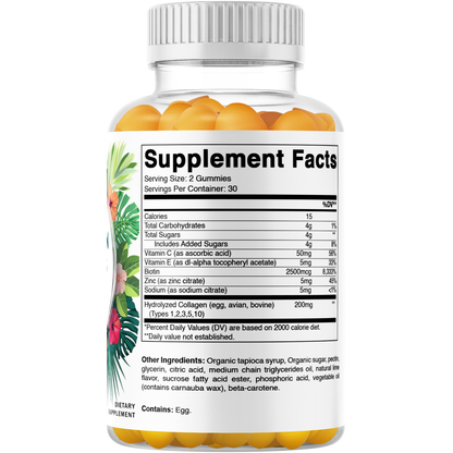 Collagen Gummies | Zinc & Biotin
