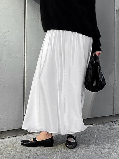 Elastic Waist Skirt