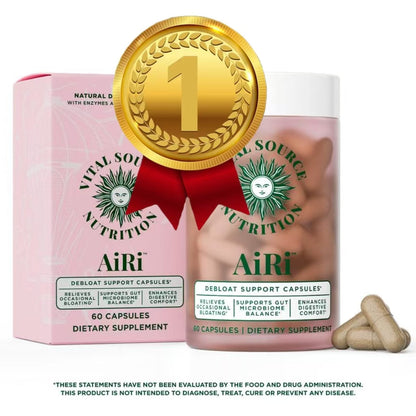 Debloat Support Capsules -AiRi- Vital Source Nutrition