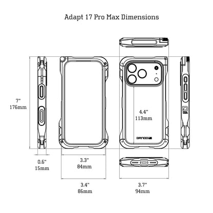 DANGO Adapt Case - Iphone 17 Pro Max