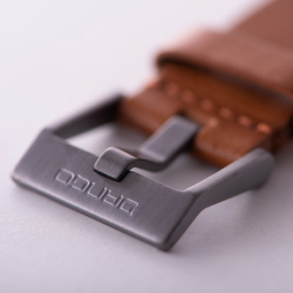 DANGO Italian Leather Watch Strap